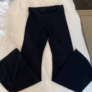 Women’s Black Solow Sport Flared Pants
